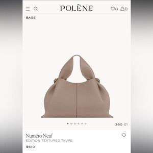 Polène Numero Neuf in Taupe